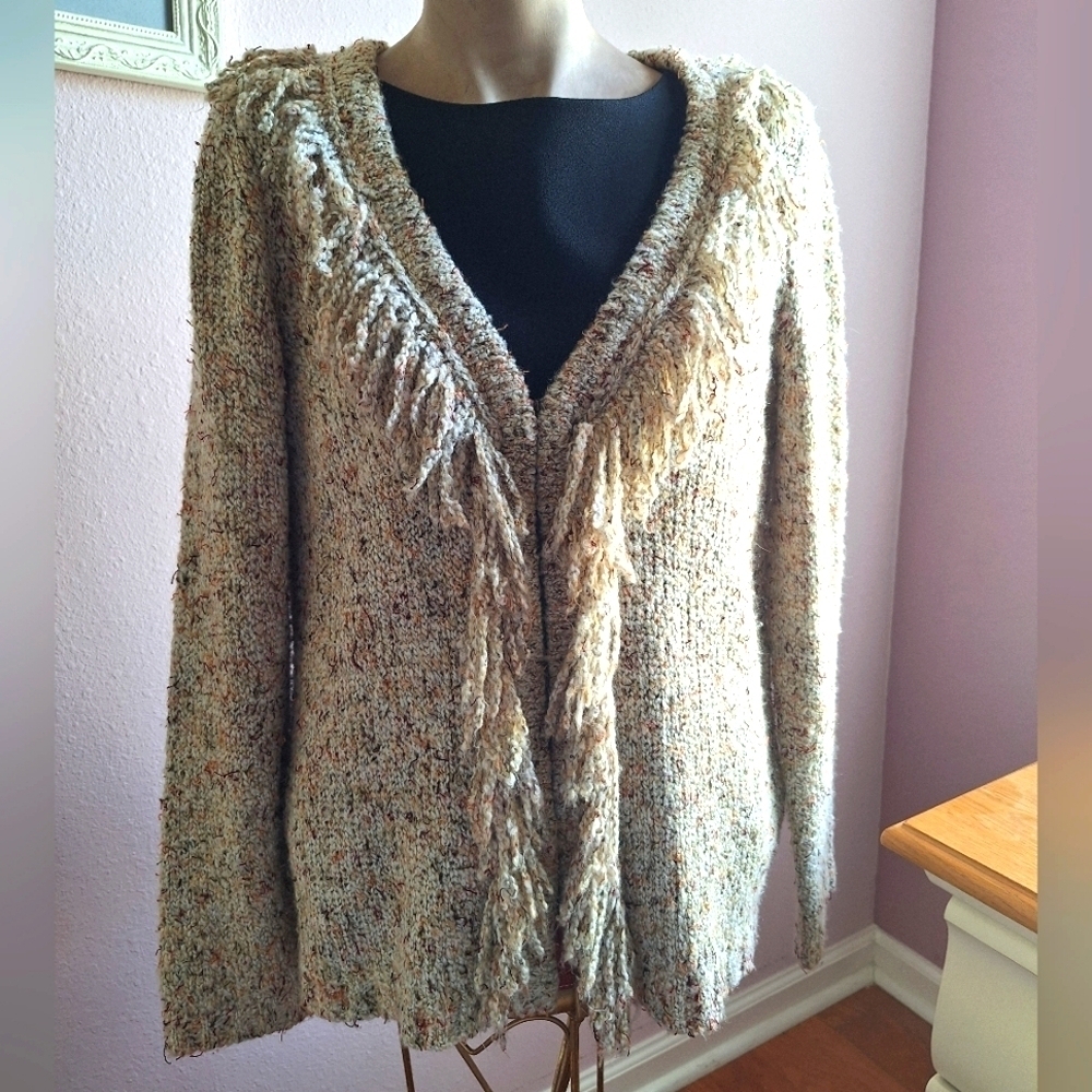 Christopher & Bank Cardigan Med Natural colors